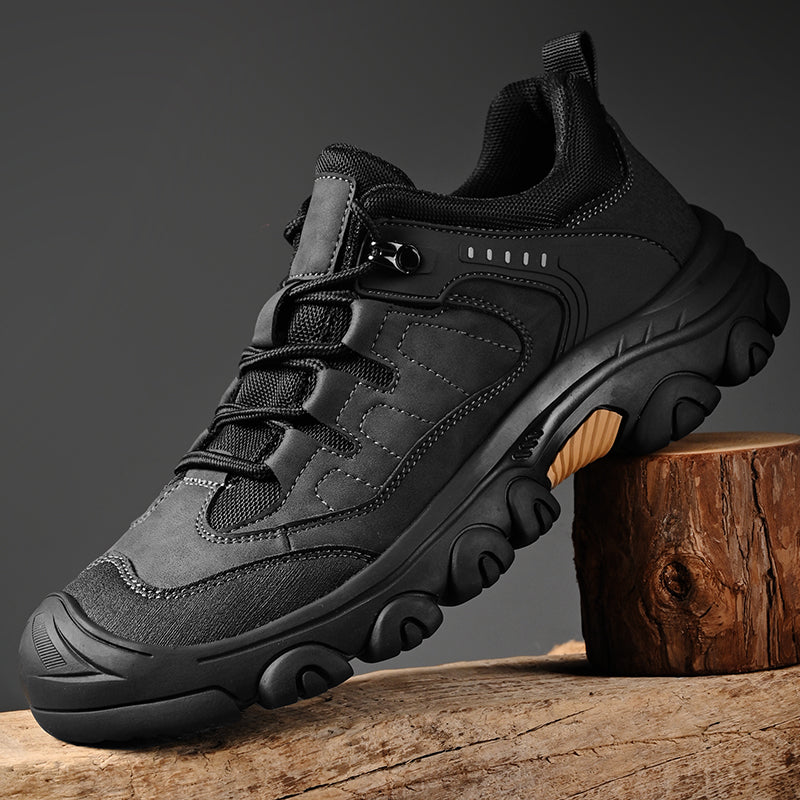 ⏰Limited-Time 70% OFF –Men's Orthopedic Outdoor Anti-Puncture Hiking Shoes–Arch Support, Non-Slip,Waterproof Anti-Sprain