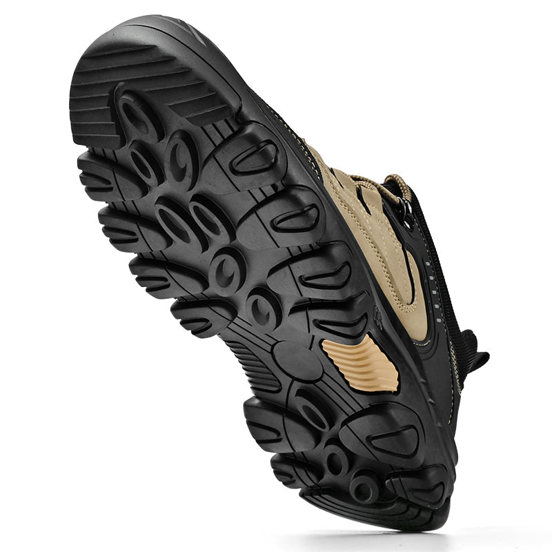 ⏰Limited-Time 70% OFF –Men's Orthopedic Outdoor Anti-Puncture Hiking Shoes–Arch Support, Non-Slip,Waterproof Anti-Sprain