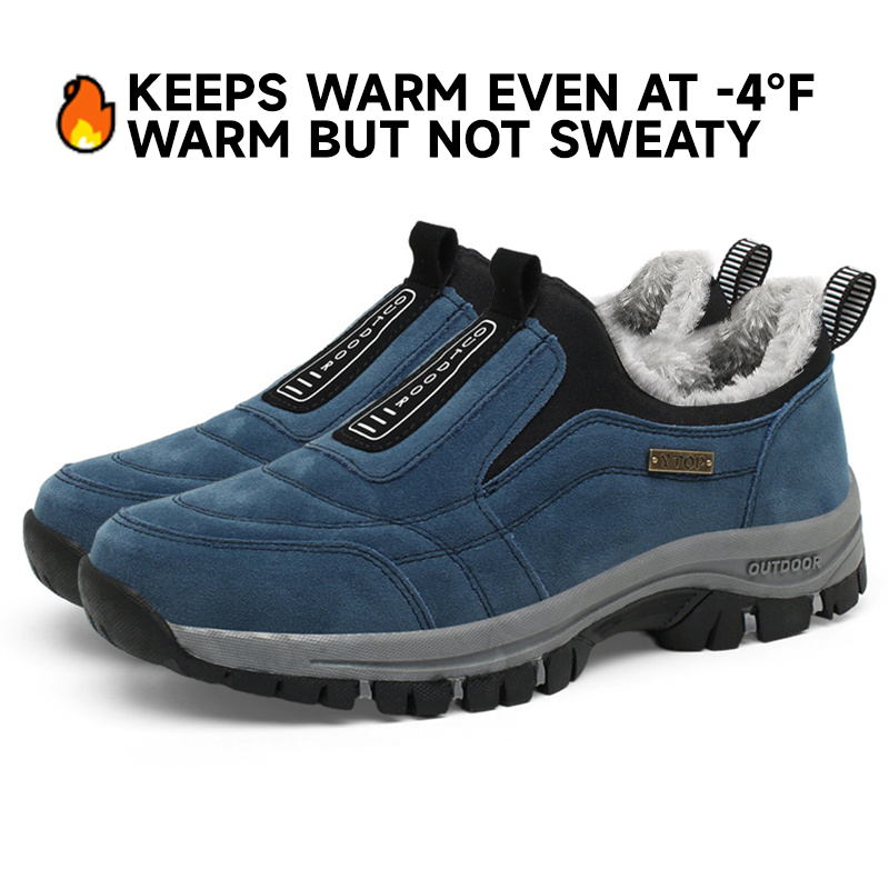 (🎁#1 Best Seller) Men's Comfortable Waterproof Orthopedic Walking Shoes Hiking Shoes