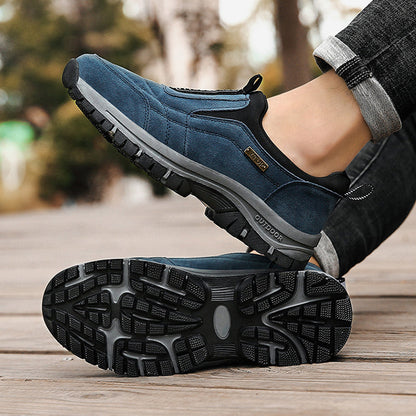 (🎁#1 Best Seller) Men's Comfortable Waterproof Orthopedic Walking Shoes Hiking Shoes